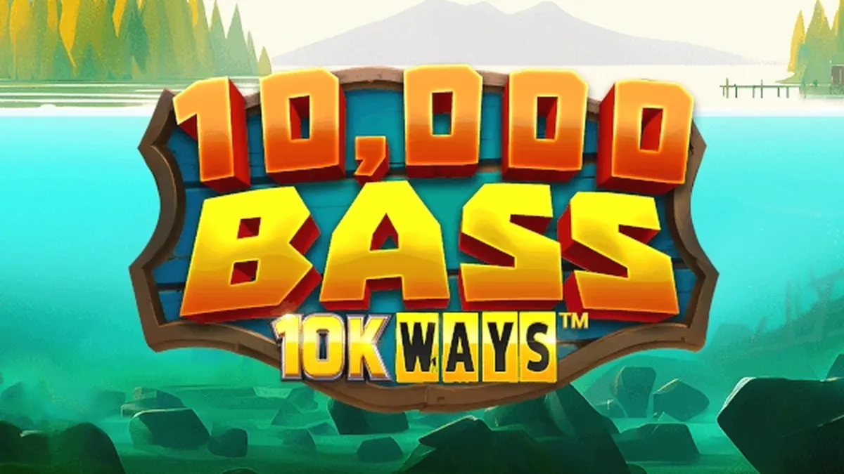 Tampilan visual permainan slot 10,000 Big Bass 10K Ways