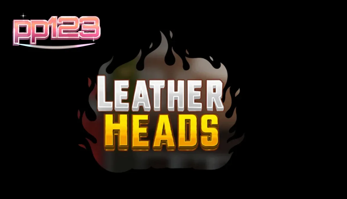 Tampilan visual slot Leatherheads dengan tema pemadam kebakaran neon